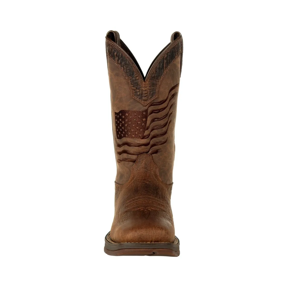 Durango Rebel Men's Western 12" Pull-on Work Boots Ddb0314 In Acorn