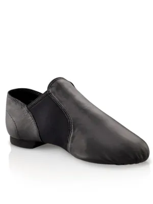 EJ2 - Black, SlipOn Jazz Oxford, ADULT SIZE