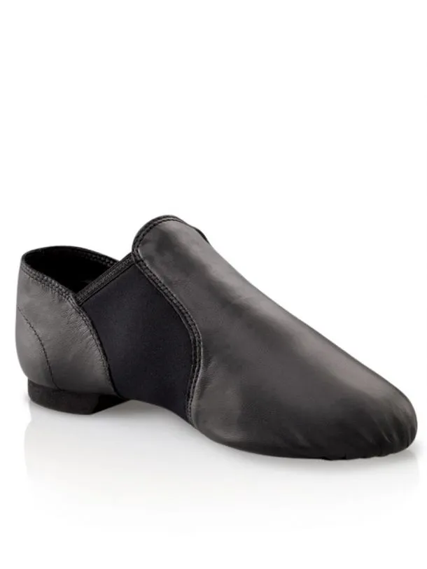EJ2C - Black, SlipOn Jazz Oxford, Child Size