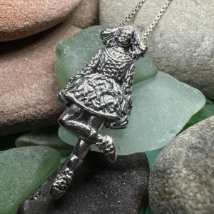 Feis Irish Dancer Necklace