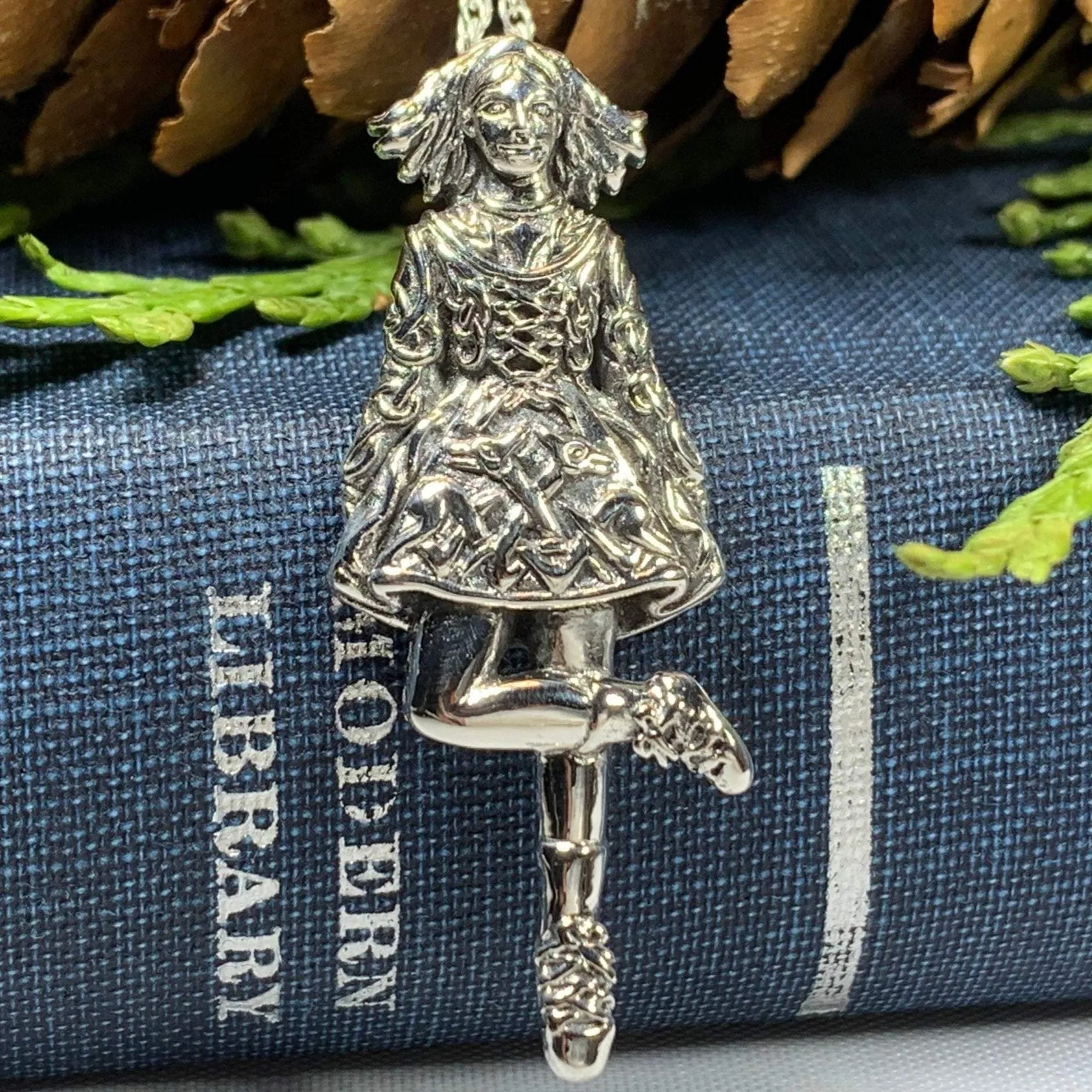 Feis Irish Dancer Necklace