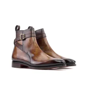 Fire Patina Jodhpur Boots