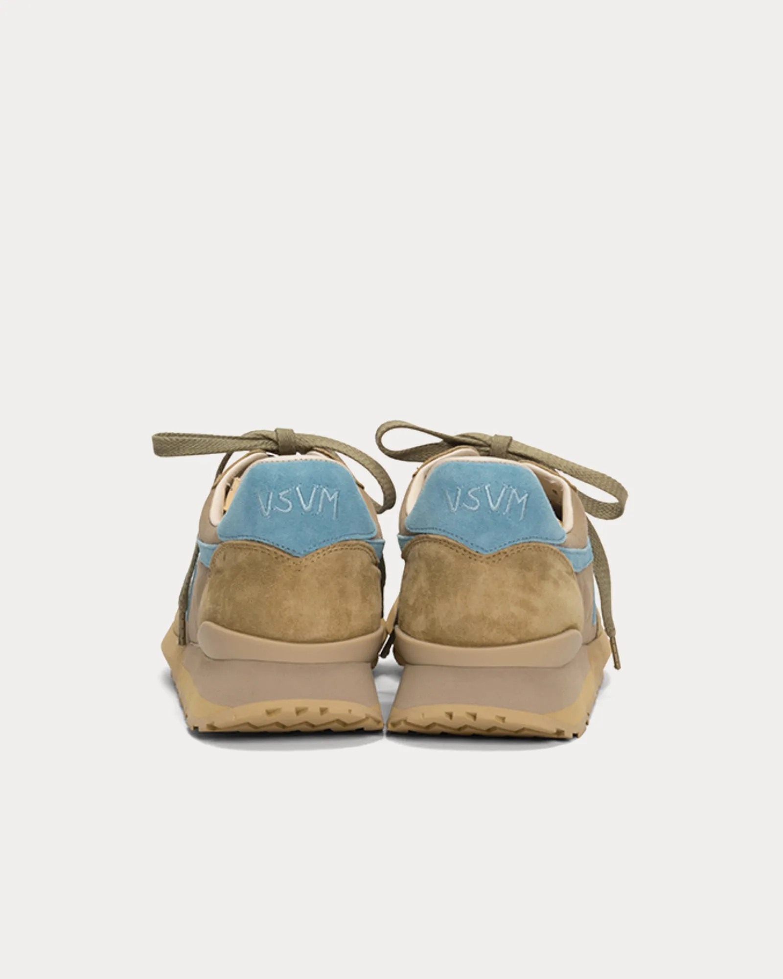 FKT Runner Khaki / Blue Low Top Sneakers