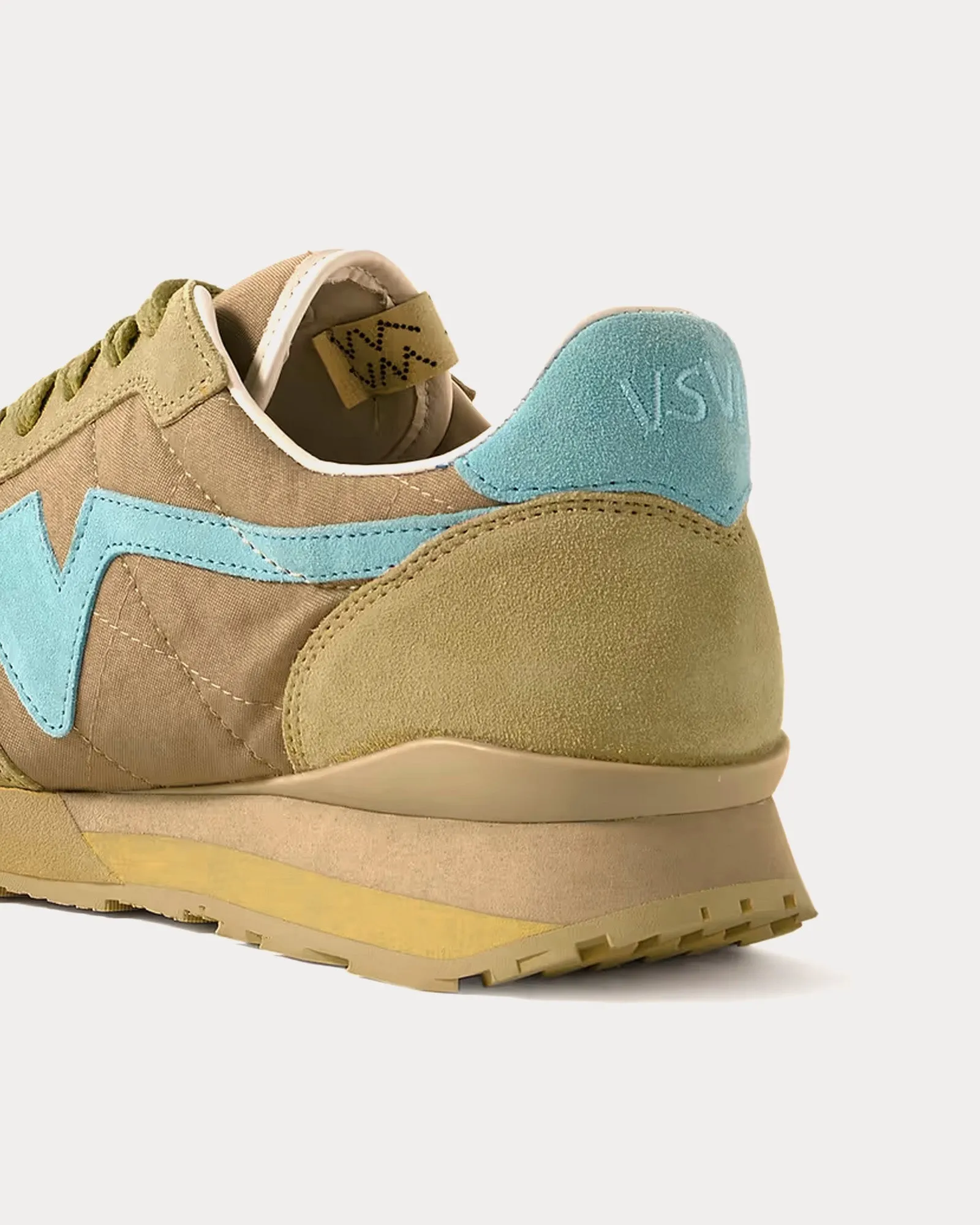 FKT Runner Khaki / Blue Low Top Sneakers