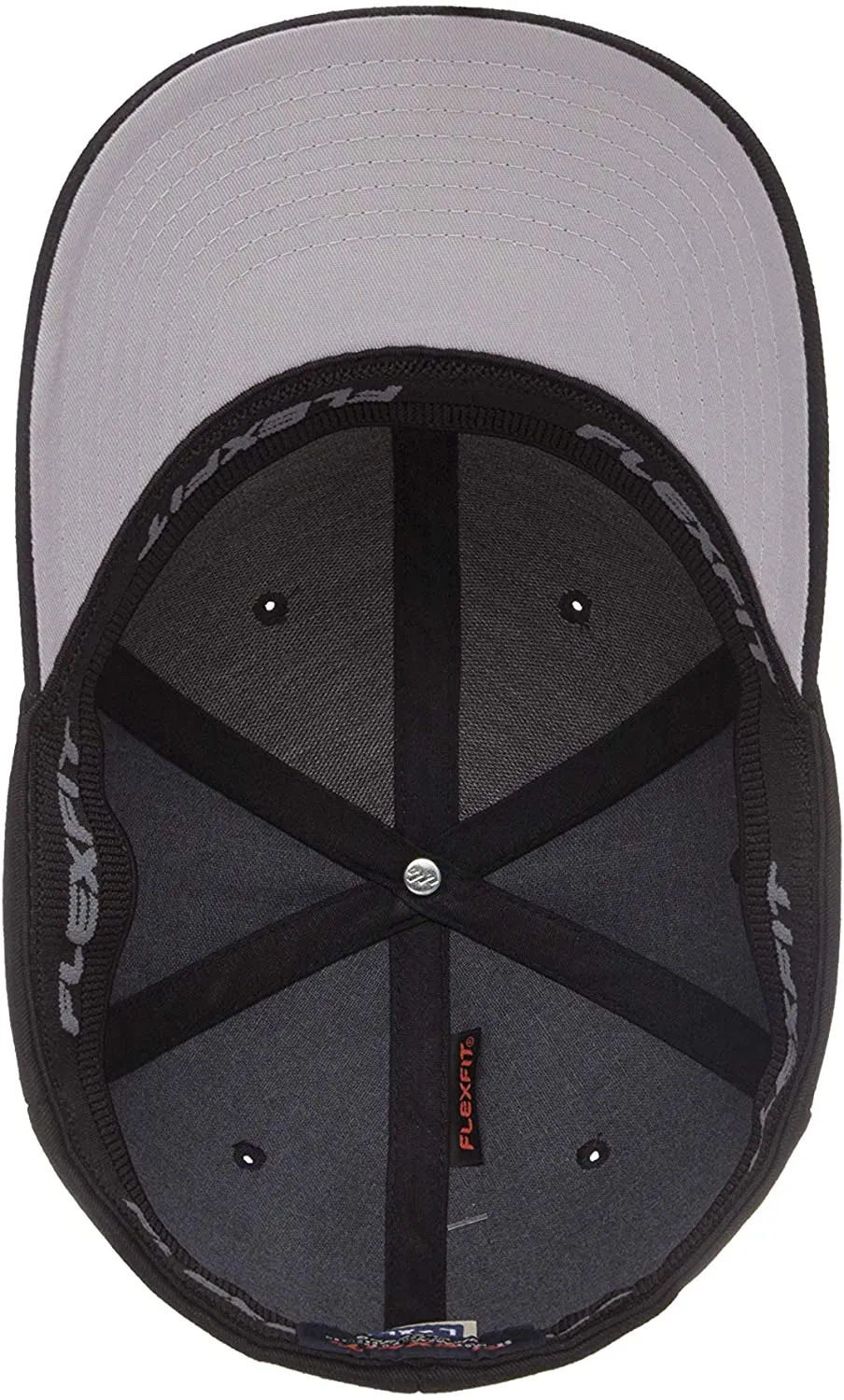 Flexfit Men's Athletic Baseball Fitted Cap Black Camo