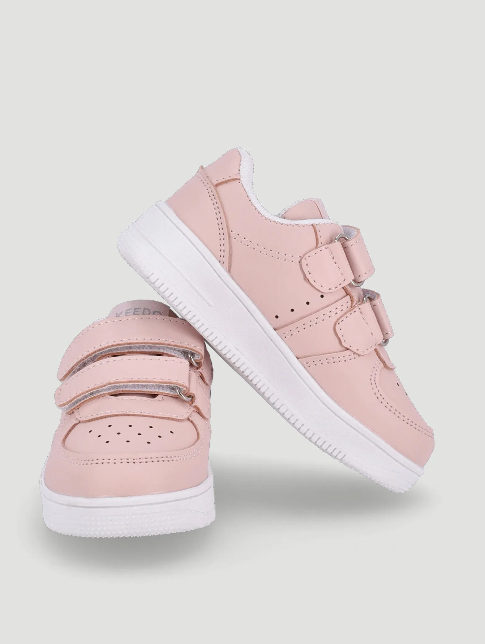 Girls Pink Matte Sneaker