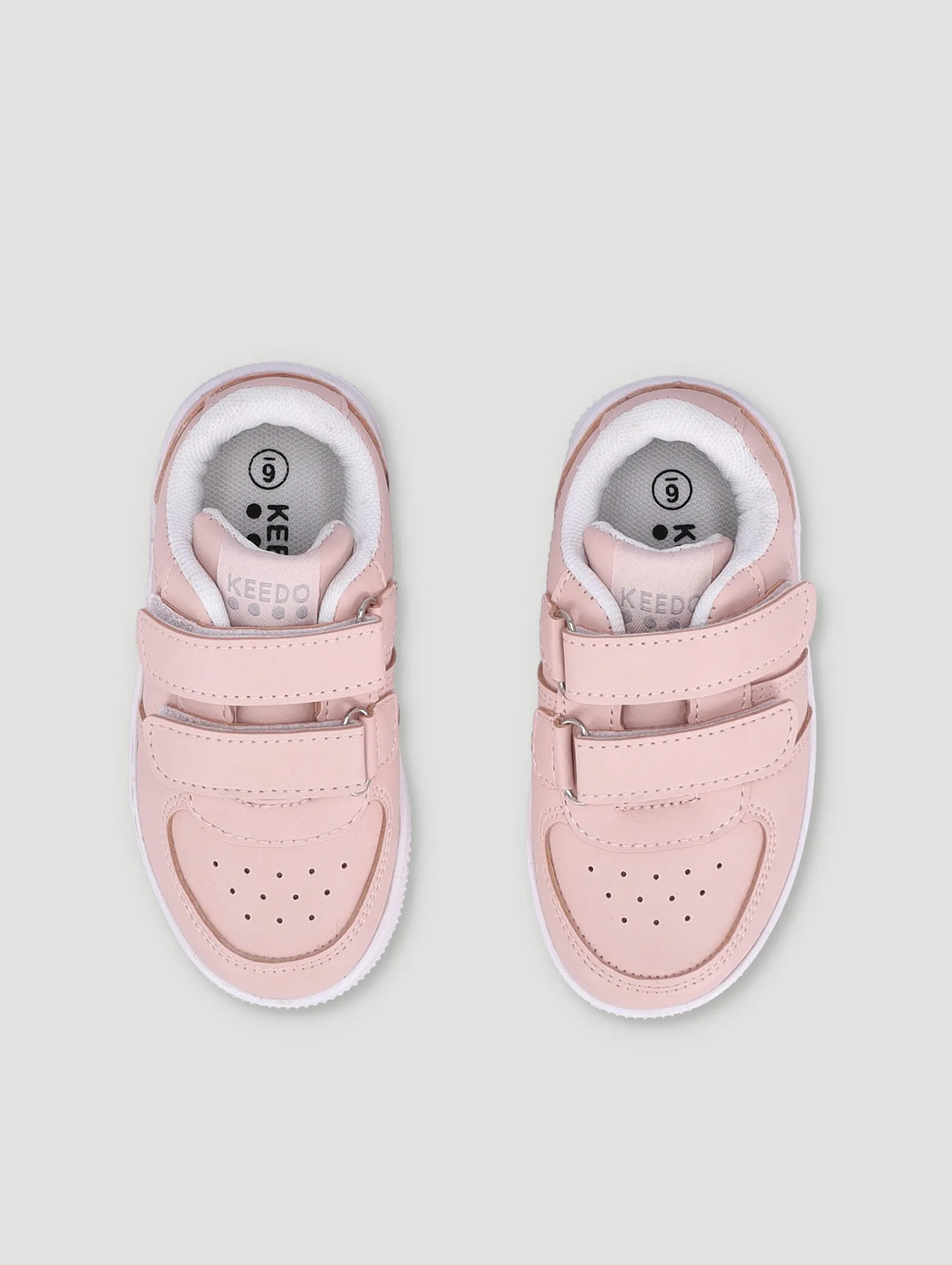 Girls Pink Matte Sneaker