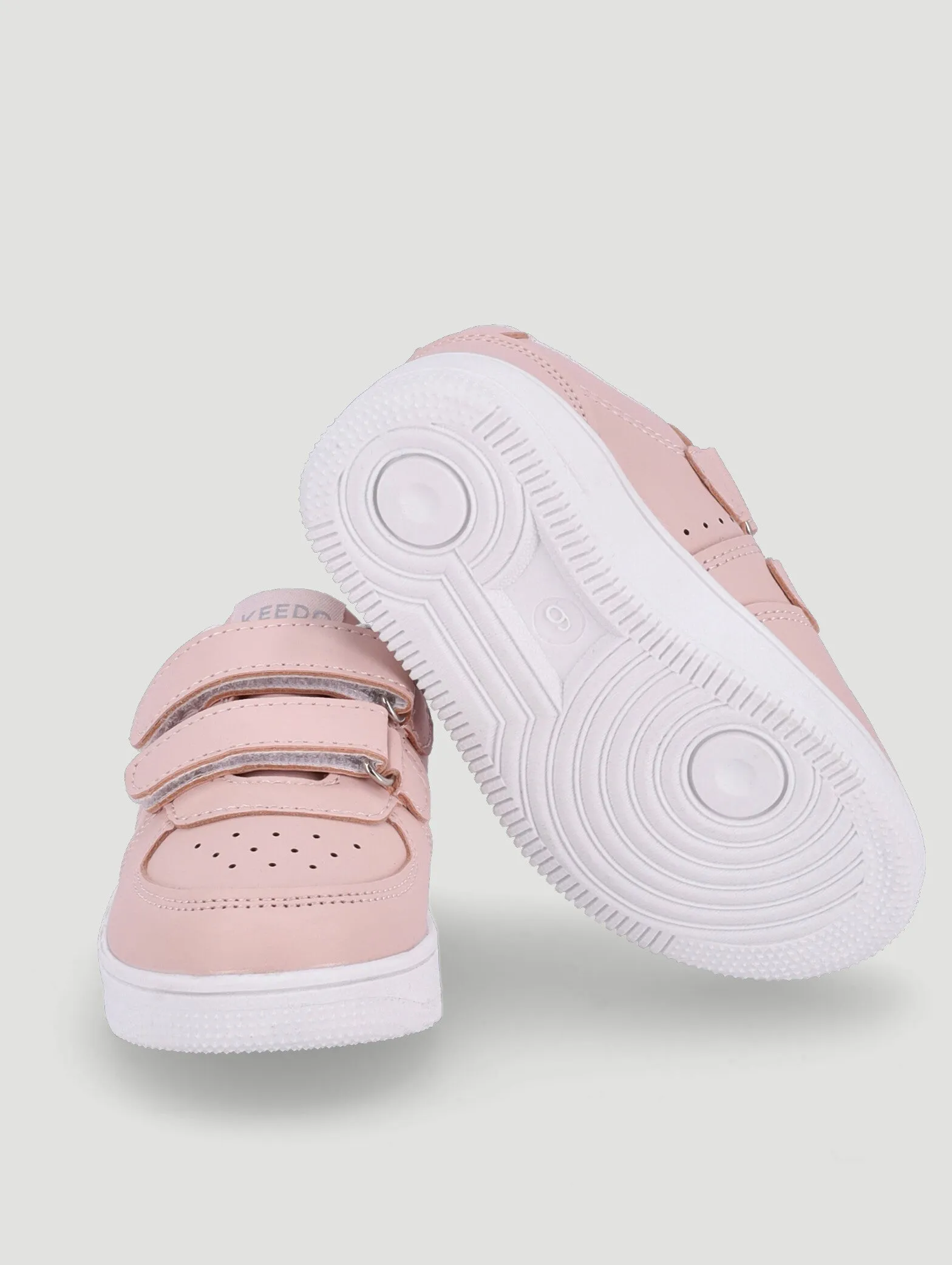 Girls Pink Matte Sneaker