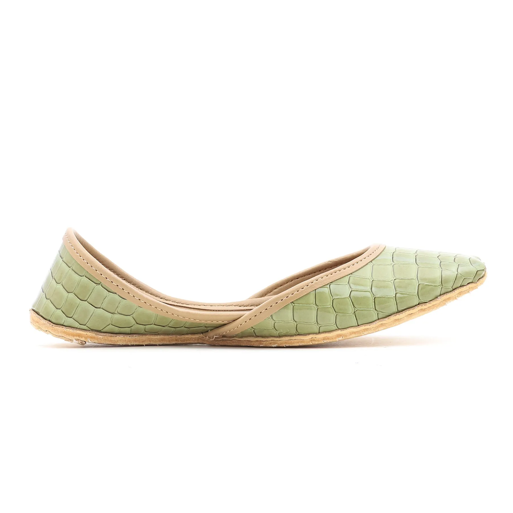 Green Casual Khusa EC8098