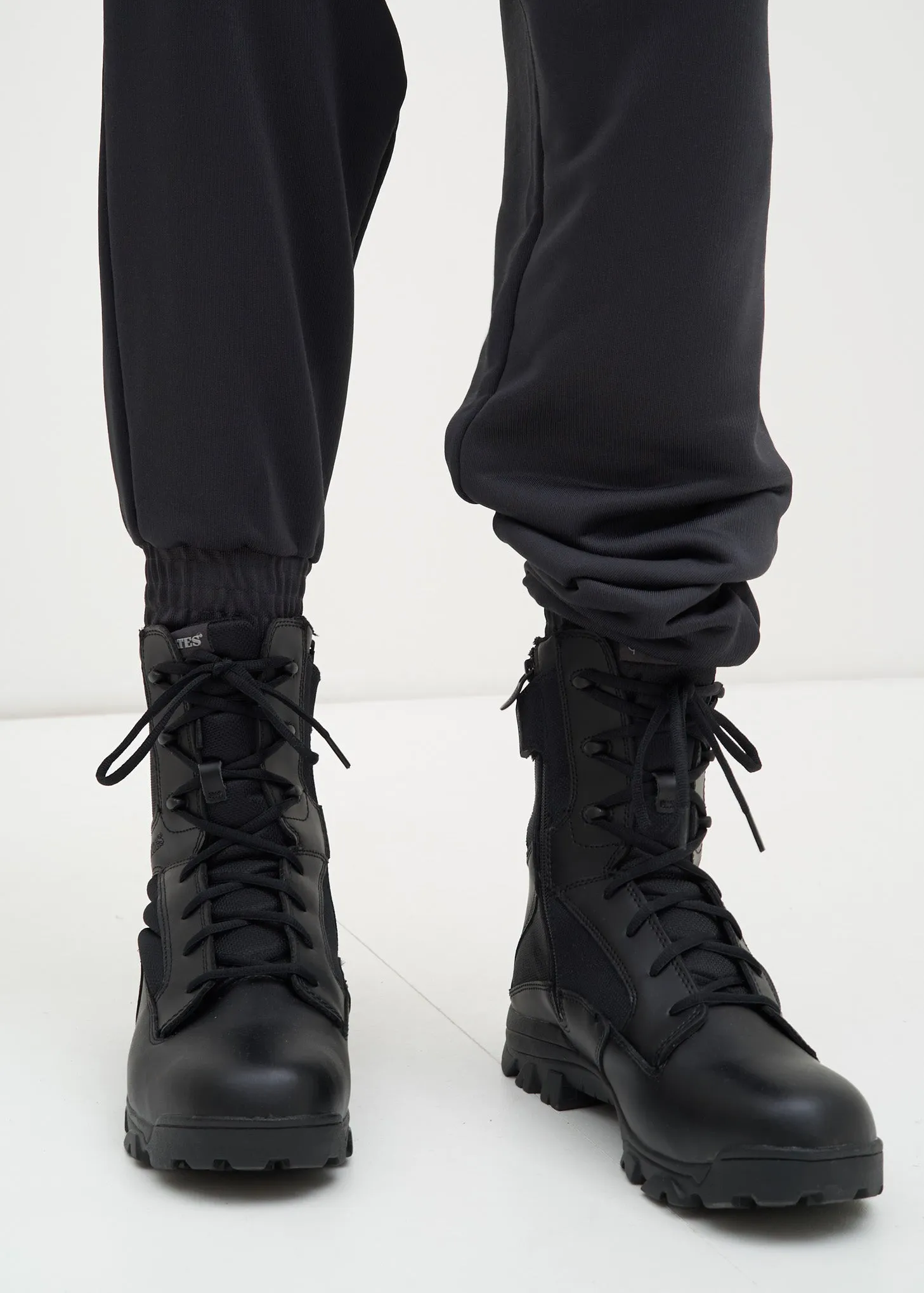 Grey Double Waistband Trackpants