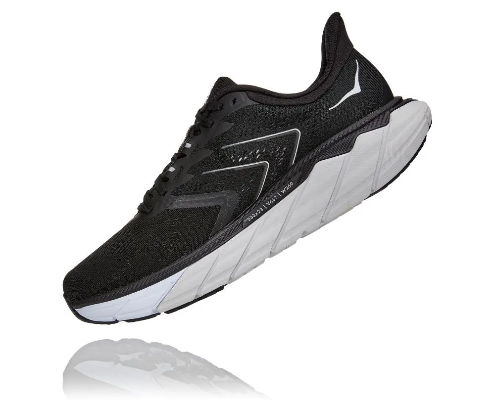 'HOKA' Men's Arahi 5 - Black / White