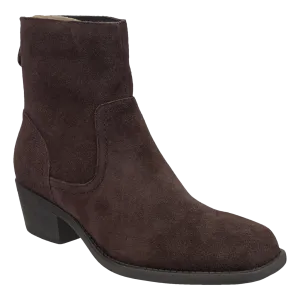 HOMESTEAD in COFFEE Heeled Ankle Boots