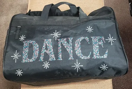 Kareen -- Bling Dance Duffel Bag -- Black