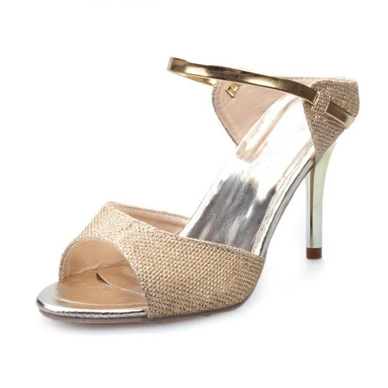 Korean Style Nightclub Toe Stiletto Heels