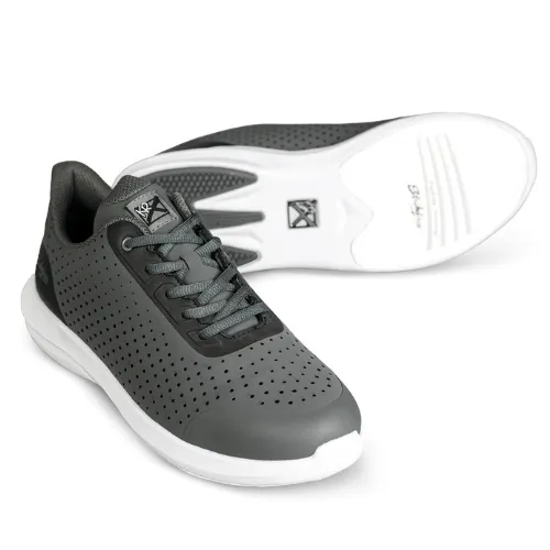 KR Strikeforce Men's Arrow Grey Athletic Bowling Shoes