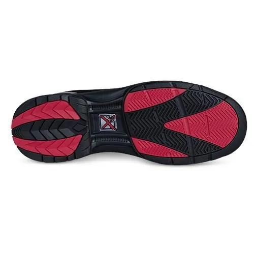 KR Strikeforce Mens Ignite Black/Grey/Red Right Hand Wide Bowling Shoes