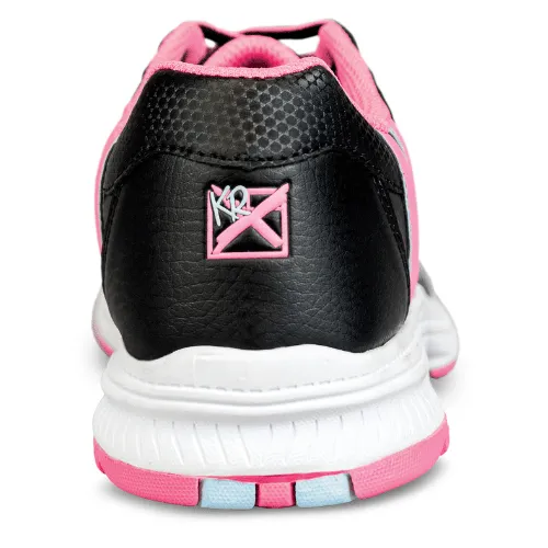 KR Strikeforce Womens Starr Black/Pink/Blue Right Hand Bowling Shoes