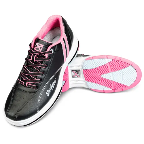 KR Strikeforce Womens Starr Black/Pink/Blue Right Hand Bowling Shoes