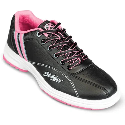 KR Strikeforce Womens Starr Black/Pink/Blue Right Hand Bowling Shoes