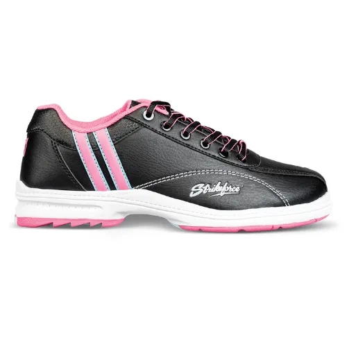 KR Strikeforce Womens Starr Black/Pink/Blue Right Hand Bowling Shoes