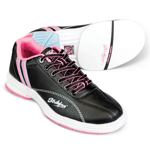KR Strikeforce Womens Starr Black/Pink/Blue Right Hand Bowling Shoes