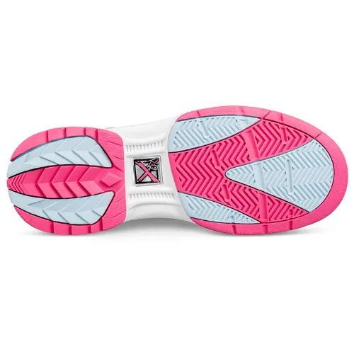 KR Strikeforce Womens Starr Black/Pink/Blue Right Hand Bowling Shoes
