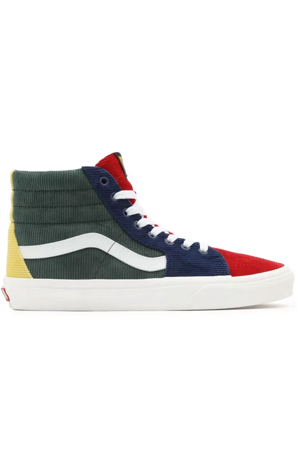 (KRH94M) Mixed Corduroy Sk8-Hi Shoes - Multi