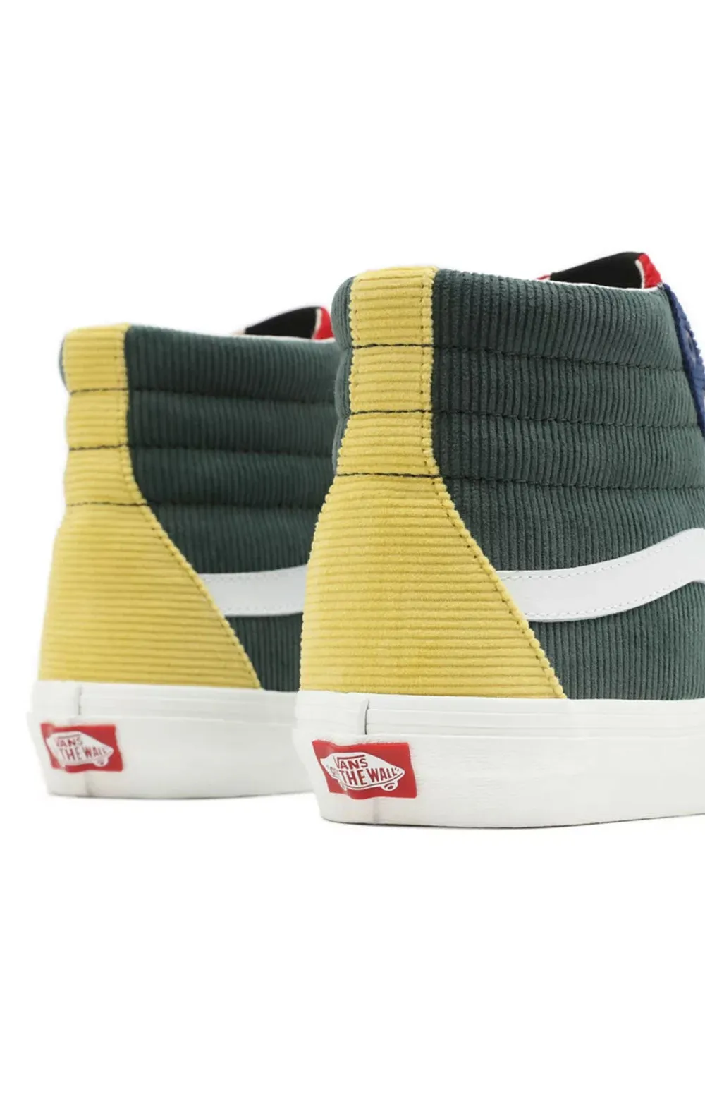 (KRH94M) Mixed Corduroy Sk8-Hi Shoes - Multi