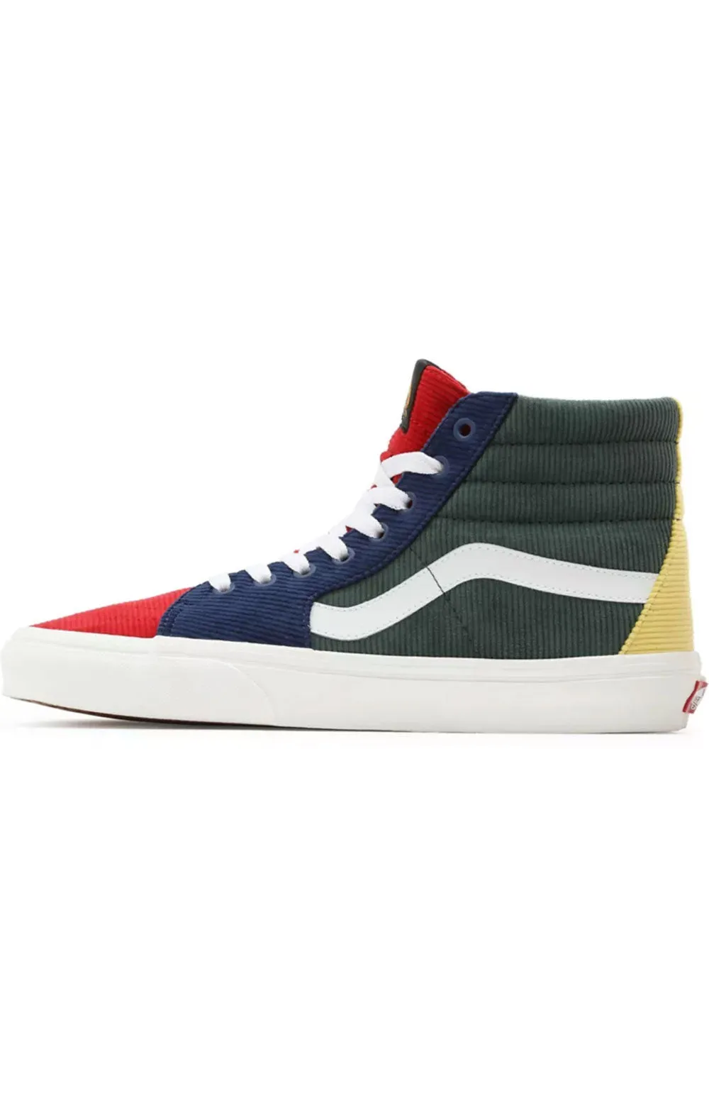 (KRH94M) Mixed Corduroy Sk8-Hi Shoes - Multi