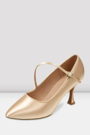 Ladies Charisse Satin Ballroom Shoes