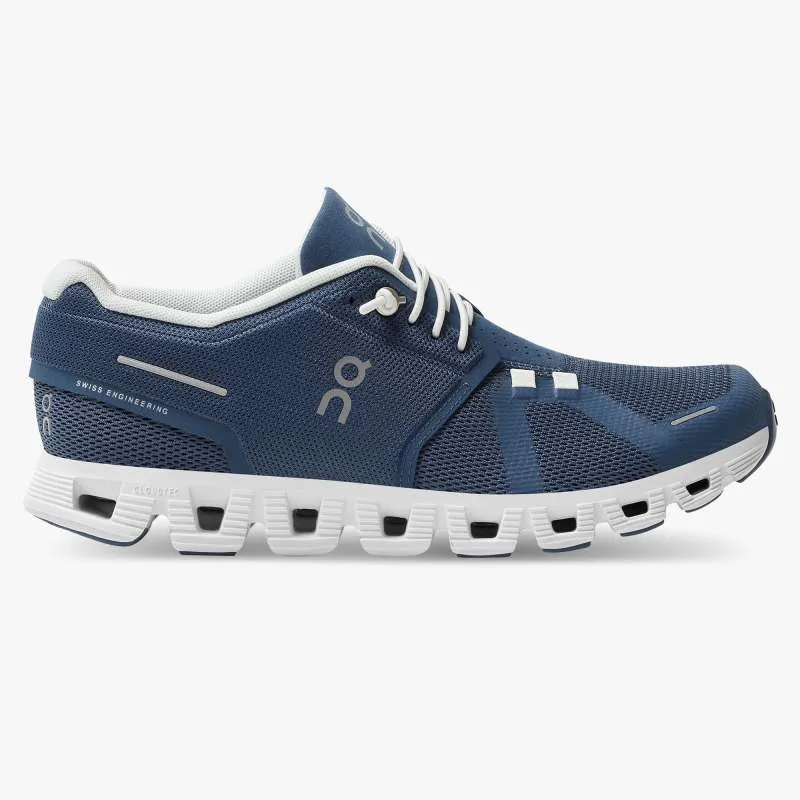 LADIES ON CLOUD 5 -  DENIM/WHITE