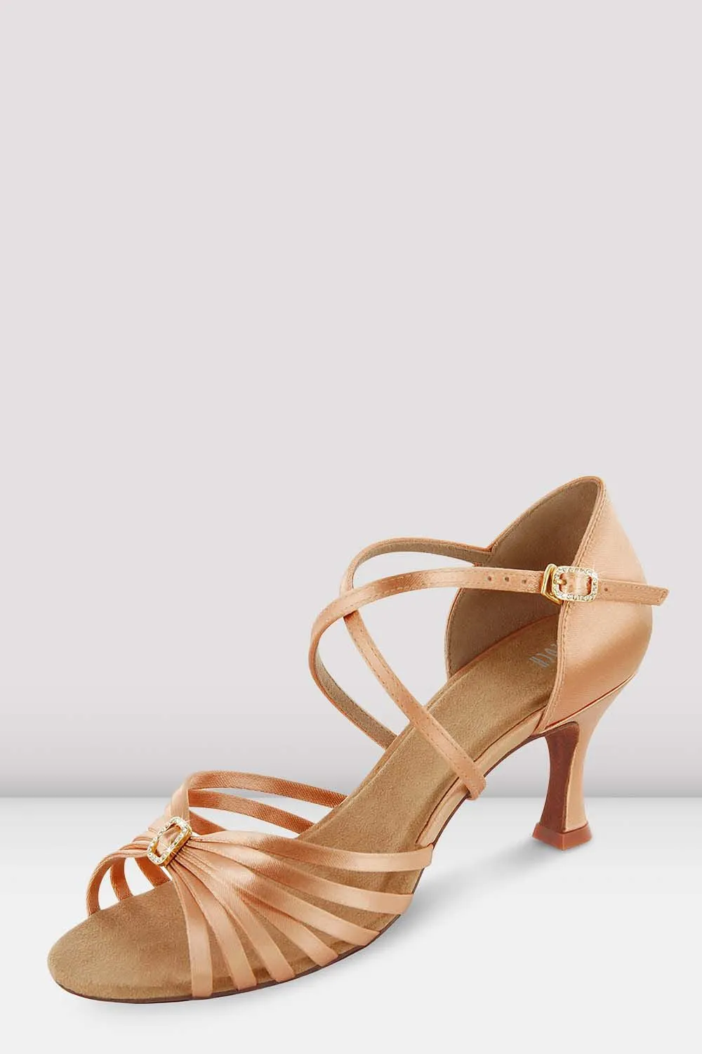 Ladies Rosalina Satin Latin Shoes