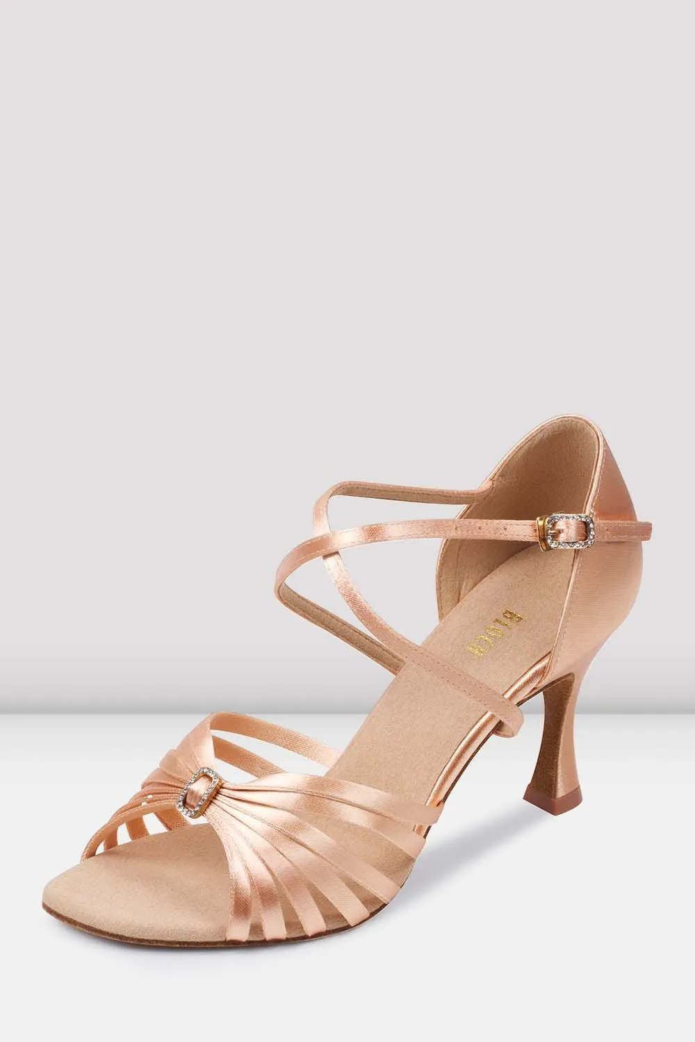 Ladies Rosalina Satin Latin Shoes
