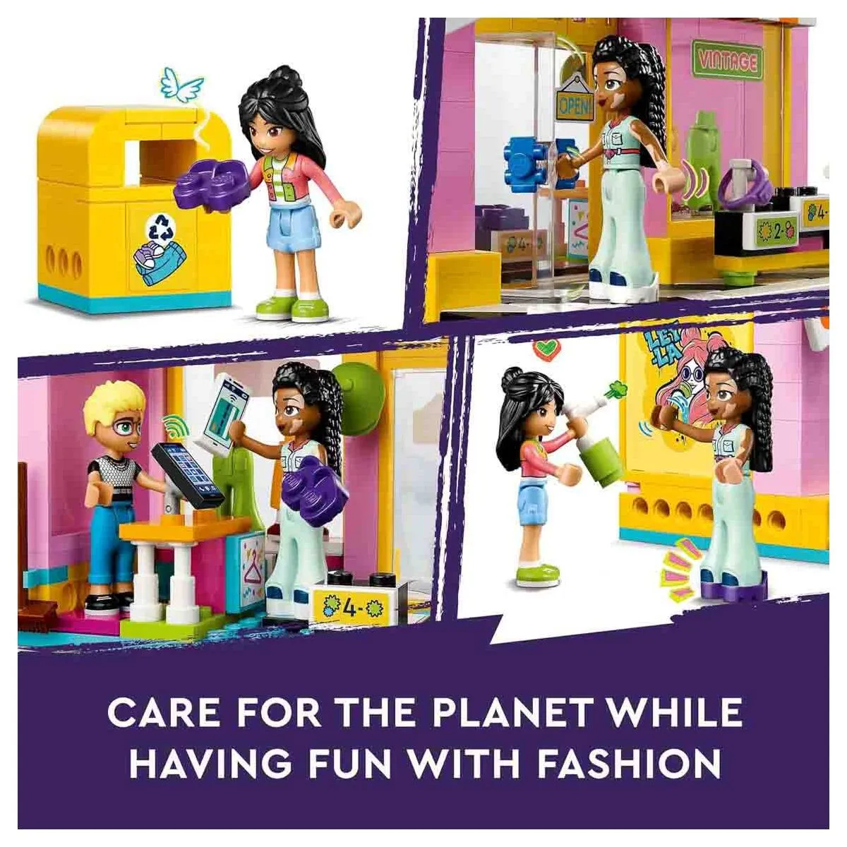 LEGO Friends 42614 Vintage Fashion Store Building Set