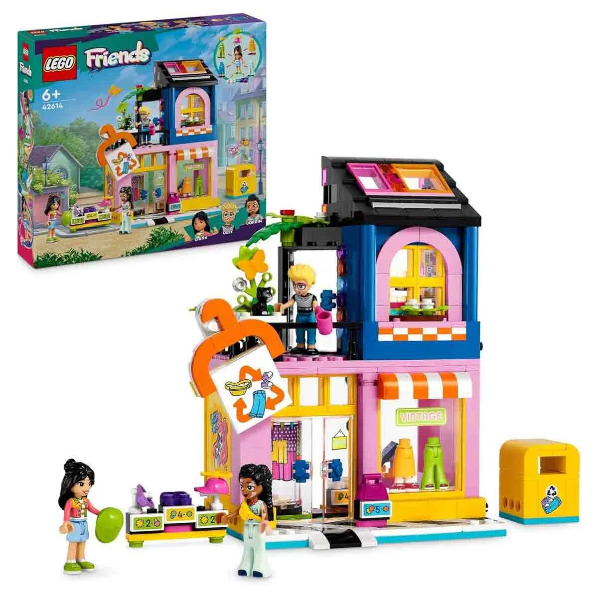 LEGO Friends 42614 Vintage Fashion Store Building Set