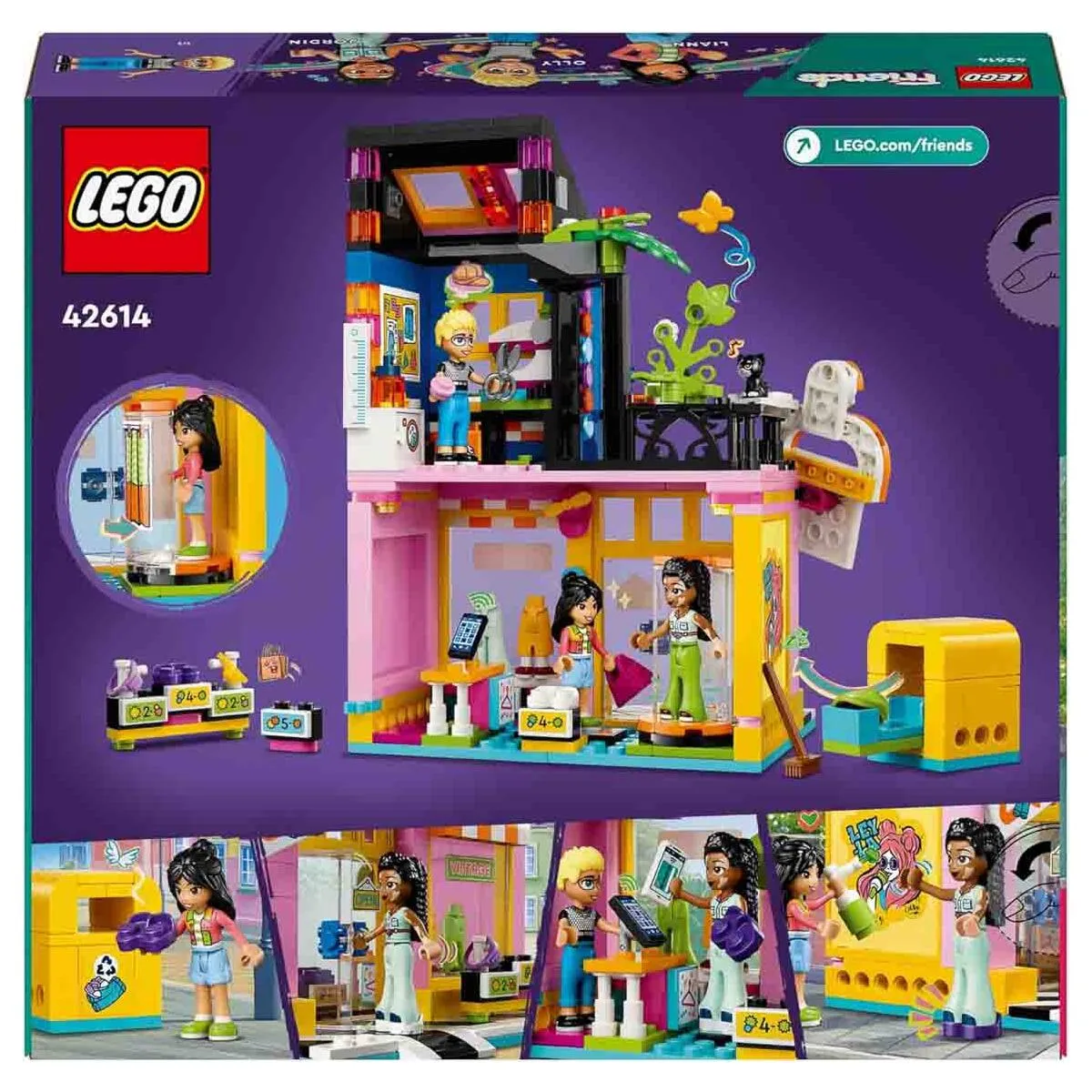 LEGO Friends 42614 Vintage Fashion Store Building Set