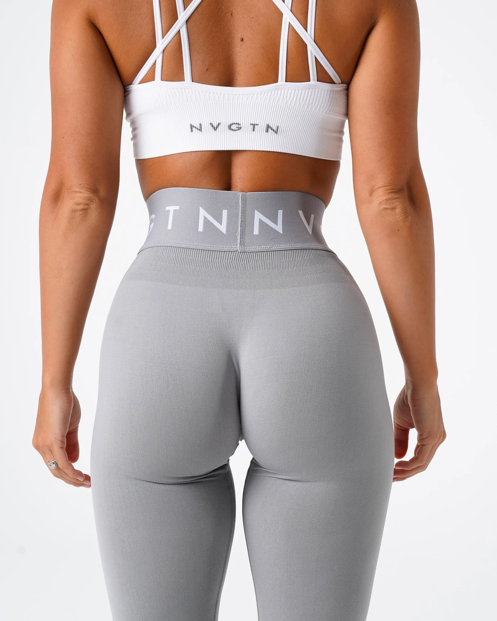 Light Grey Sport Seamless Leggings