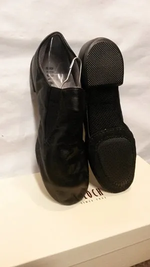 Lindsay -- Split Sole Jazz Boot Slip-On -- Black
