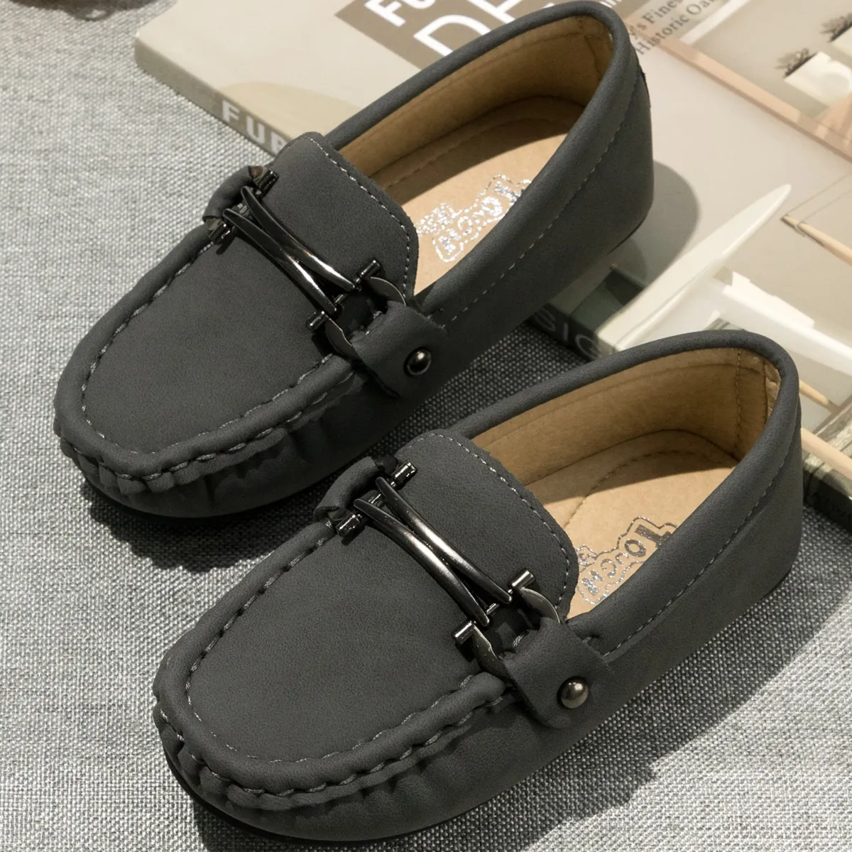 Lorris Boys' Loafer Casual Shoes