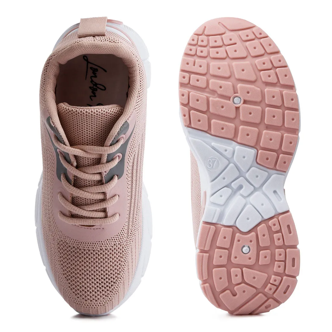 Lug Sole Athletic Sneakers