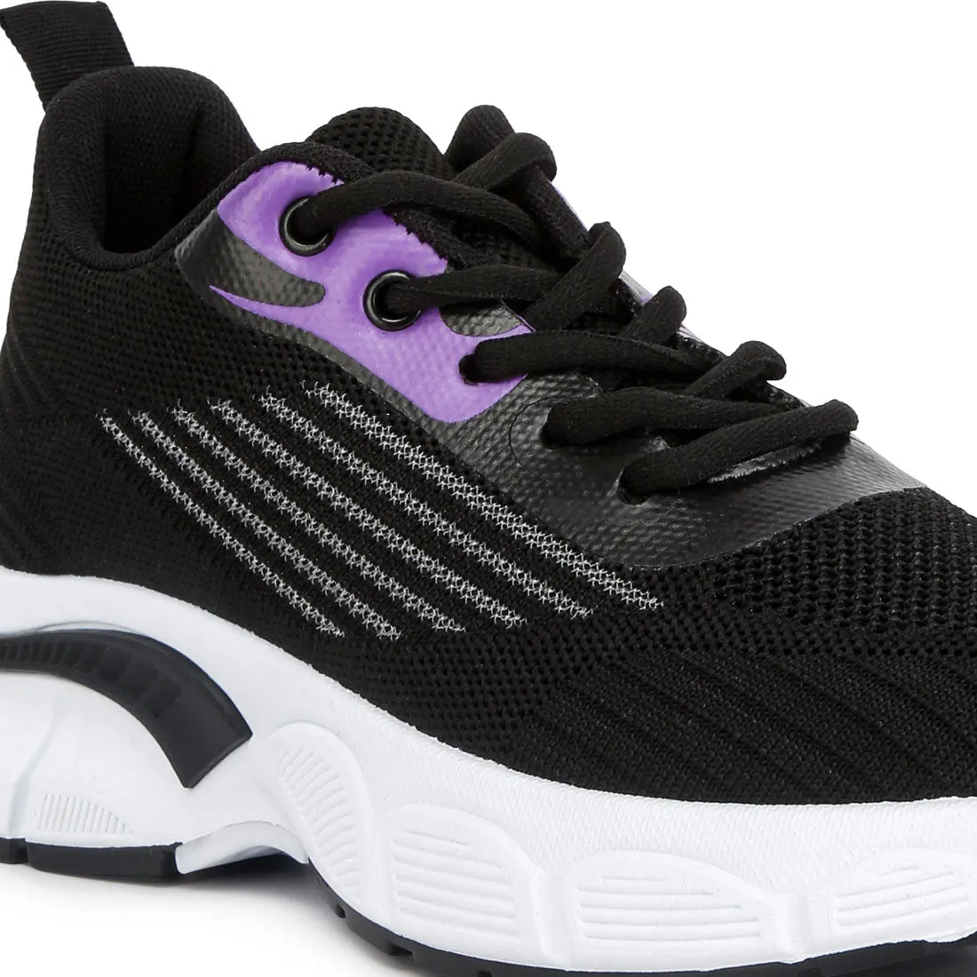 Lug Sole Athletic Sneakers