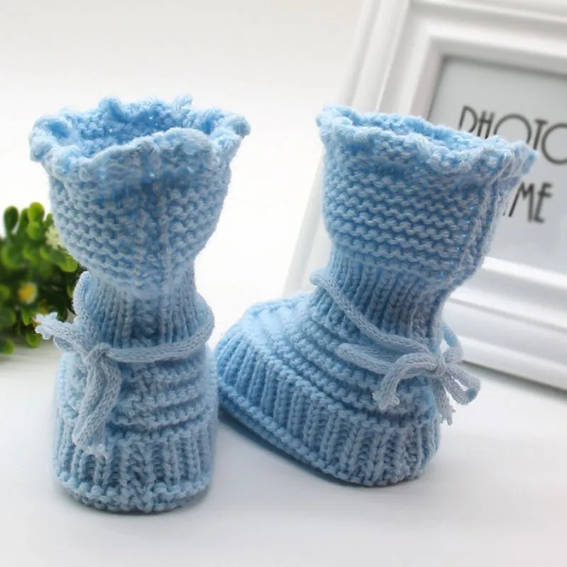 Male and female Babies Handmade Knitted Wool Soft