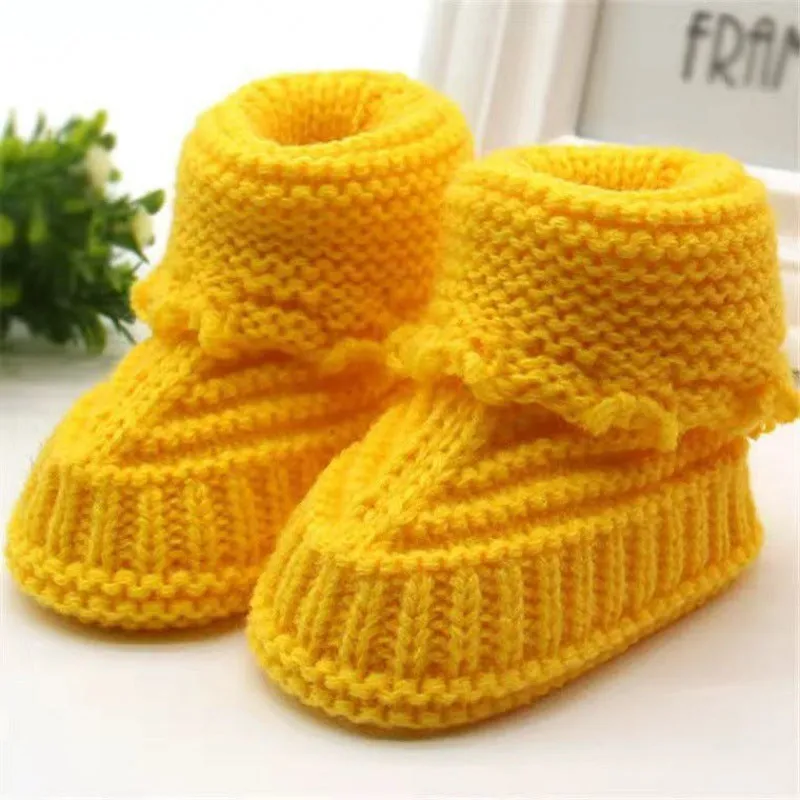Male and female Babies Handmade Knitted Wool Soft