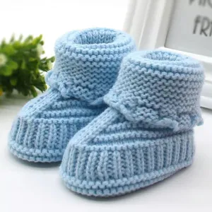 Male and female Babies Handmade Knitted Wool Soft