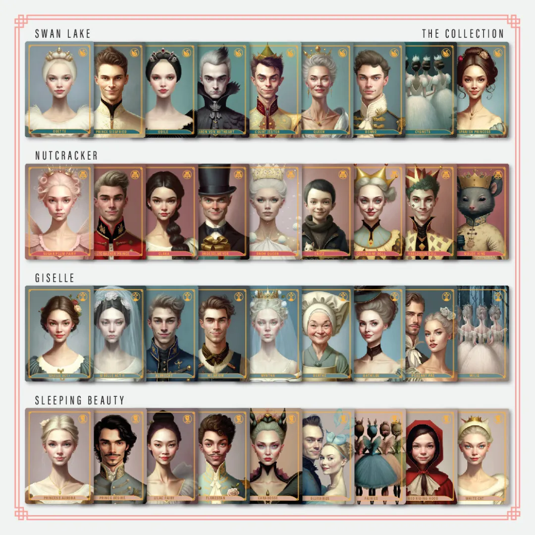 MDM - Ballet Classics Trading Cards - Clear Protector Pack (25)
