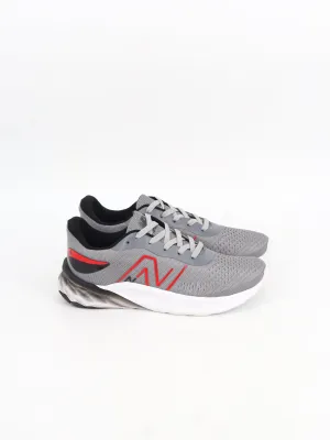 Men's Brand Logo Printed Running Shoes,Grey