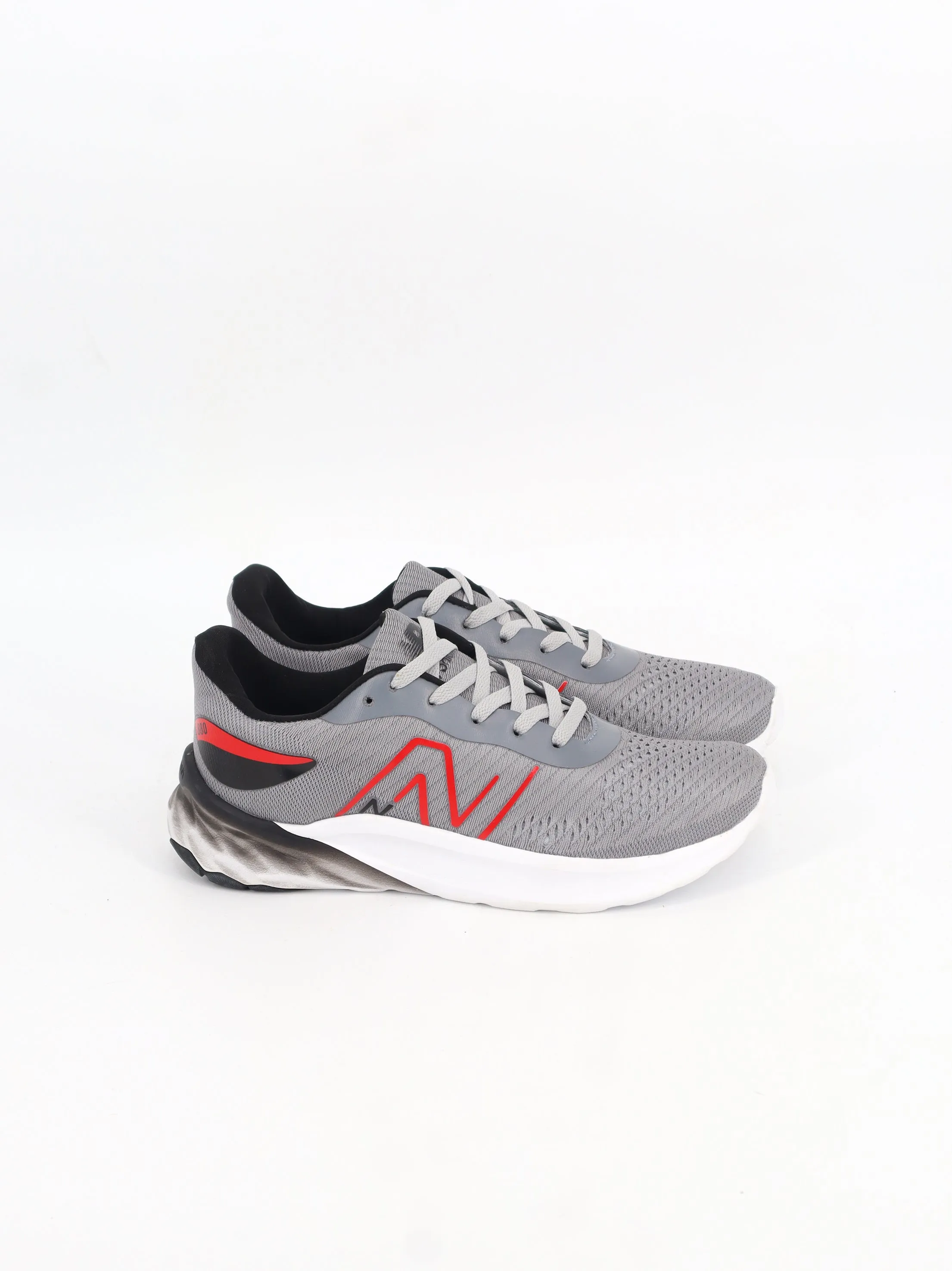 Men's Brand Logo Printed Running Shoes,Grey