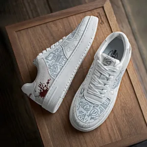 Men's Casual Embroidery Shoes