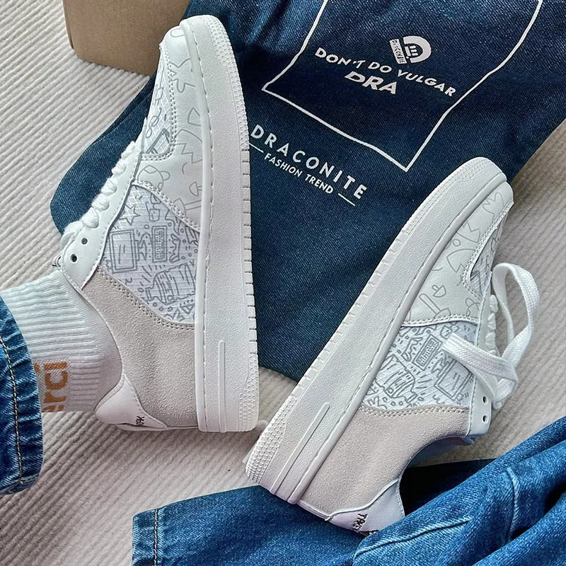 Men's Casual Embroidery Shoes