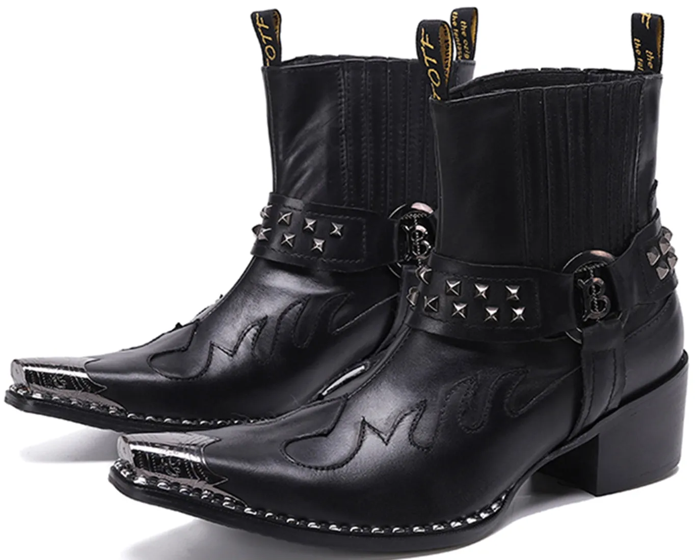 Men's Fashion High Top Western Boots